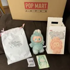 ◆正規品◆POP MARTオンラインLABUBU ラブブ　らぶぶ　緑色◆