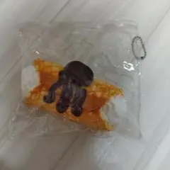 ワッフル スクイーズ キーホルダー チョコソース