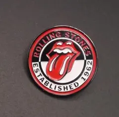 ローリング・ストーンズ ピンバッジ セット 海外アーティストのアルバムジャケットやロゴをデザインした