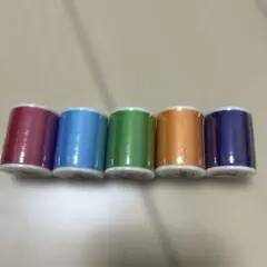 新品　フジックス　レジロン　ニット用ミシン糸300m 5個セット