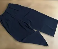 UNIQLO キュロットパンツ　ガウチョ　ネイビー　Ｍ