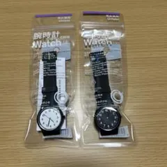 ファミリーマート 腕時計 白黒 2個セット　シチズン