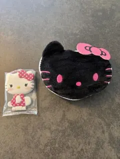 ハローキティ　ガチャガチャトートバッグ　ミラーコレクション　2点セット