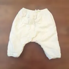 【超あったか♥防寒】ベビー ズボン パンツ　白　ホワイト　冬用　７０ 80cm
