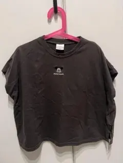 ミッキーマウス Tシャツ 110 ダークグレー