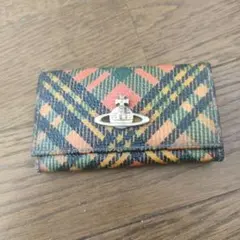 Vivienne Westwood タータンチェックキーケース