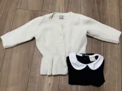 【petit main】カーディガン&ロンT