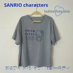 サンリオ BIG ワイドTシャツ ハローキティ