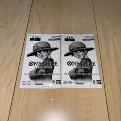 ３周年　ワンピースカードトレジャーキャンペーン　プロモパック　2パックセット