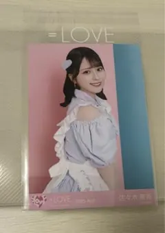 LOVE 佐々木舞香 生写真 イコノイジョイ ダイナー衣装 チュウ - メルカリ