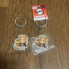鬼滅の刃　煉獄杏寿郎　ご当地 キーホルダー　2個セット 温泉　C