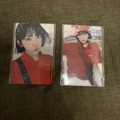 LESSERAFIM サクラ ユニバ タワレコステッカーSPAGHETTI