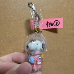 スヌーピー 宇宙飛行士 アストロノーツ キーホルダー 未開封 レトロ　桃3