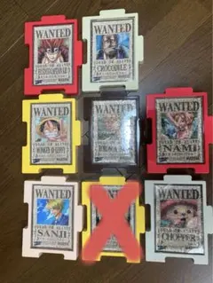 ワンピース ジグソーパズルセット7種+おまけウソップ+ カラフルフレーム付き