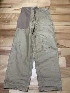 専用　ニコアンド　パンツ　シンチバック　ワイド　ワークパンツ　レディース