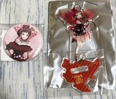 ゾンビランドサガ ゆうぎり アクリルキーホルダー 缶バッジ 5点セット