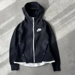 3*!様 16088 レディース NIKE プリントロゴ ジップパーカー