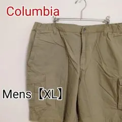 D162【US輸入】Columbia　ショートパンツ【メンズXL】ベージュ