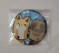 AnimeJapan2026 AJガチャ タヌキとキツネ 缶バッジ レア ホロ