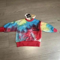新品　マイリトルワンダー　トロール　タイダイ　トレーナー　90cm