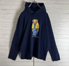 ラルフローレン ポロベア ビックプリント 希少サイズ パーカー