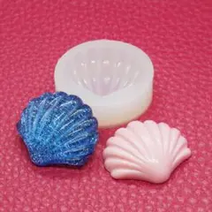 ハンドメイド シリコンモールド シェル（貝殻）