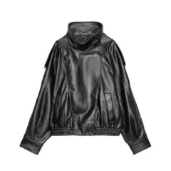 フェイクレザージャケット