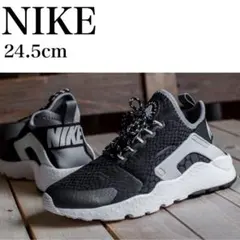 NIKE ナイキ エア ハラチ ラン ウルトラ 24.5cm ブラック×ホワイト
