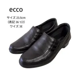 eccoエコー レディース 本革 ビジネス コンフォート スリッポン シューズ