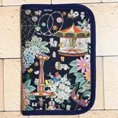 ユキエモン❣️デコレーションパーク❣️ネイビー❣️クッションマルチケース