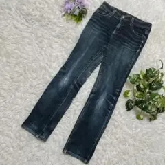 Venus Jean EDWINデニム28×33美脚ストレート ブーツカット風