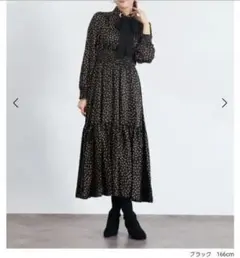 ヤマダヤ福袋　フェンネル　FENNEL フロントリボンドットワンピース