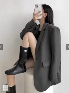 ルーズテーラードジャケット