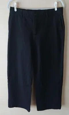 無印/縦横ストレッチチノワイドパンツ