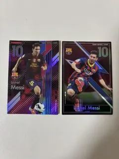 PANINI リオネルメッシ　パニーニフットボールリーグ 2枚セット