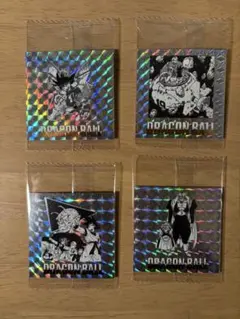 ドラゴンボール 40周年記念シール　ウエハース2 4枚 まとめ売り