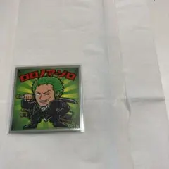 ビックリマンシール　ワンピースマンチョコレッド　ゾロ