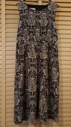 美品ローラアシュレイ　13号ロングワンピース　コーデュロイ