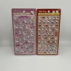 サンリオ第二弾・ミニ　ボンボンドロップシール（ピンク、レッドキティ）正規品