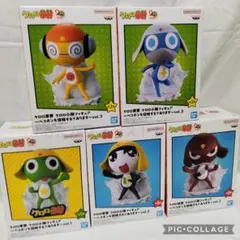 ケロロ小隊 5体セット 即購入OK プライズ フィギュア 箱つき 未開封品
