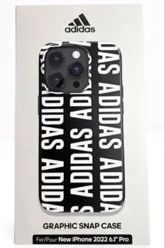 新品 adidas iPhone14Pro ケース 50246 ロゴ　耐衝撃