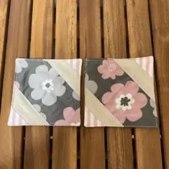 6021【2点100円、3点200円引き】パッチワークコースター