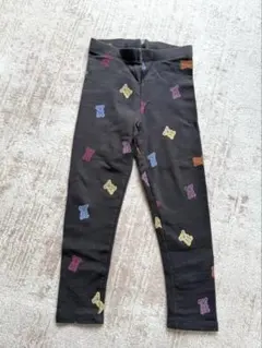 ZARA KIDSクマ模様 レギンス　裏起毛