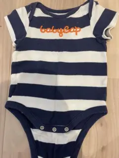 babyGap ボディスーツ ネイビーとホワイトのストライプ サイズ60