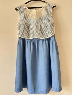 JILL STUARTレイヤードノースリーブ ワンピース