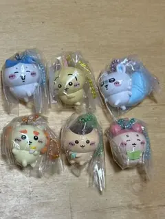 ちいかわ　マスコット付きビスケット　キーホルダー6個セット