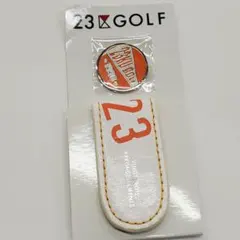 23区GOLF ニジュウサンク ゴルフ ゴルフマーカー クリップタイプ 白のサムネイル