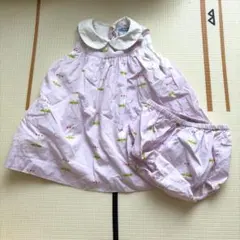 jacadi ジャカディ　花柄ワンピース　74cmのサムネイル