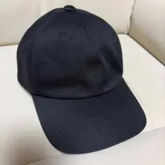無印良品 UVカット 透湿撥水 防水テープ使い キャップ 黒のサムネイル
