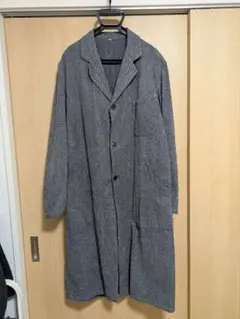 40〜50'sブラックシャンブレー アトリエコート